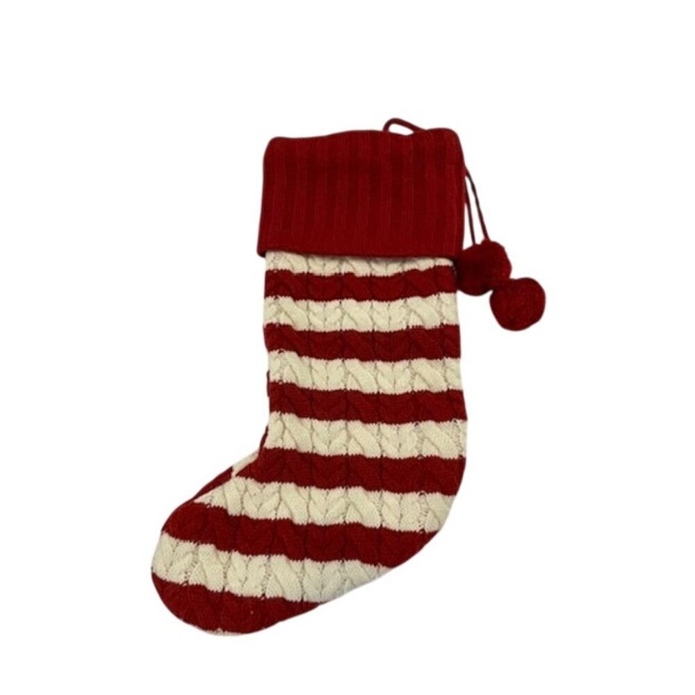 Kohl's St. Nicholas square knit Christmas stocking.